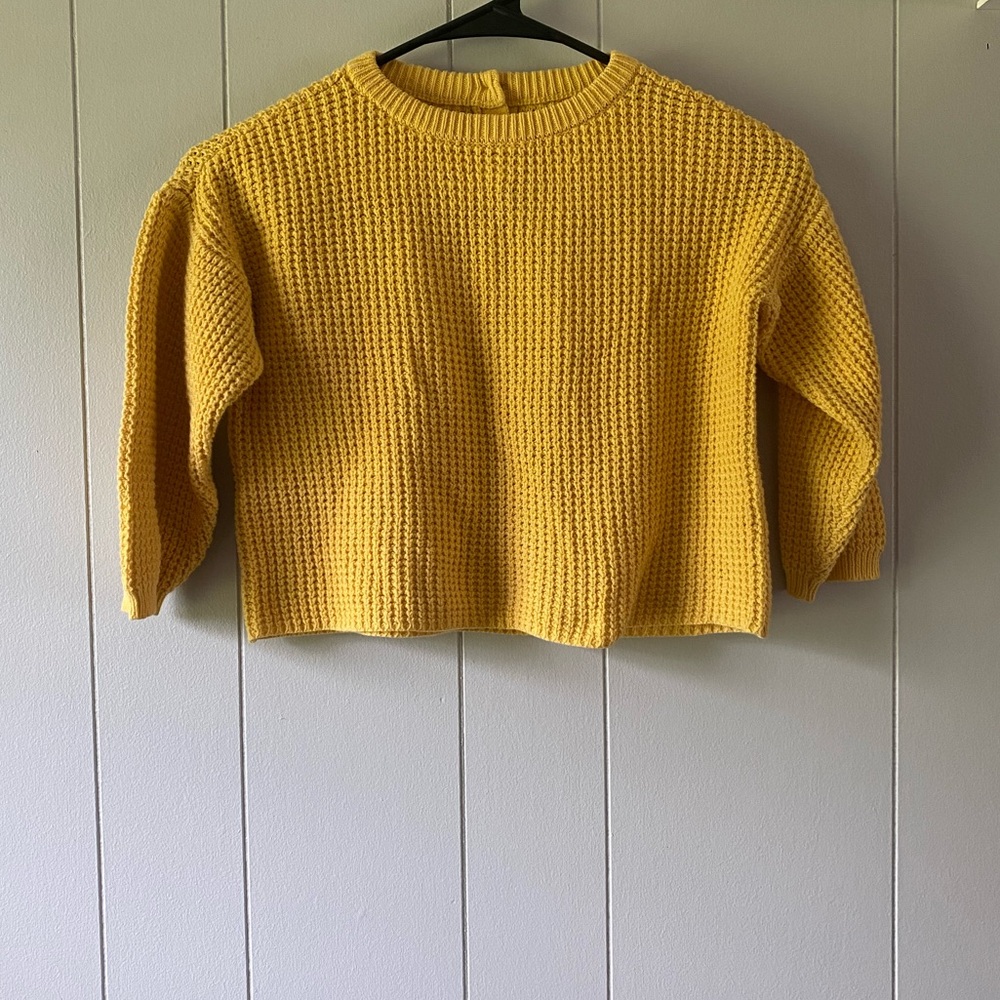 Crazy 8 girl cable knit sweater size 5T